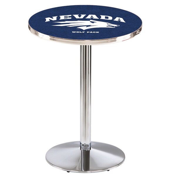 42" Chrome Nevada Pub Table